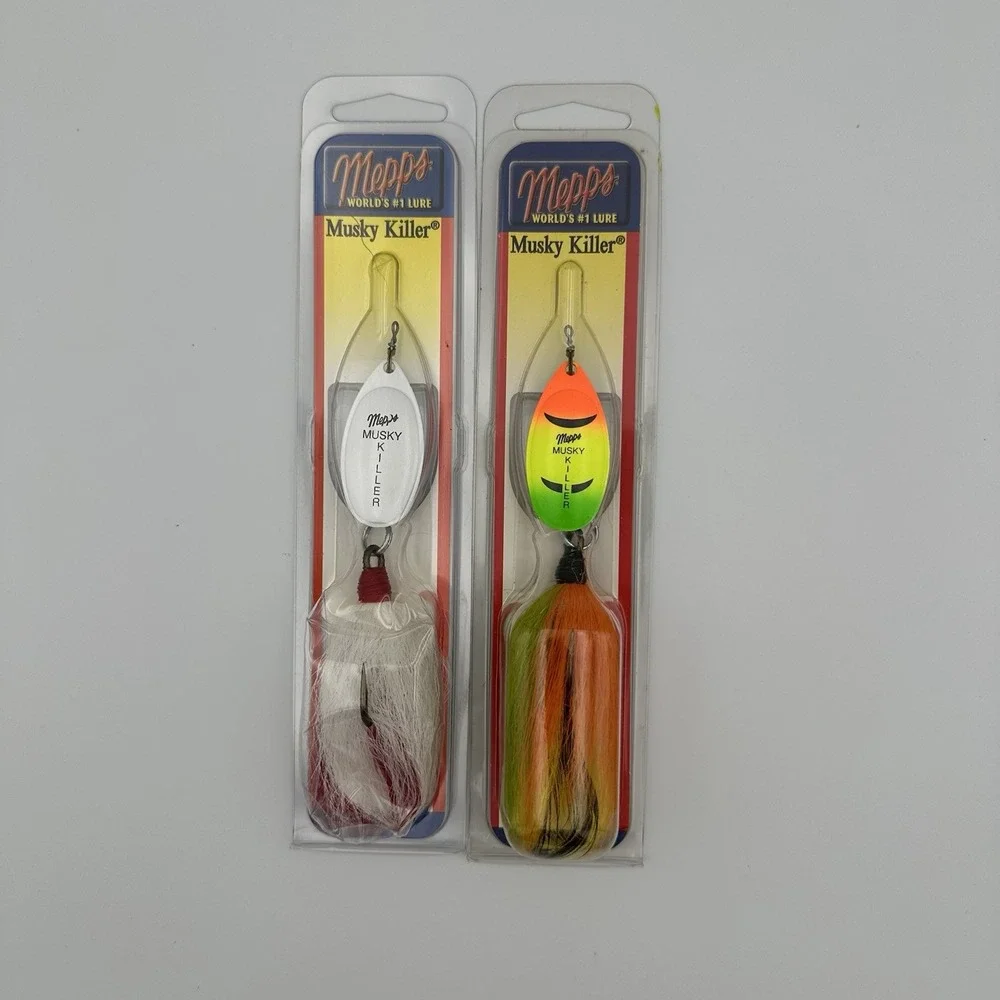 antique mepps fishing lures Used Vintage Comet 4 Spinner Lure Set of 2 Vintage Mepps